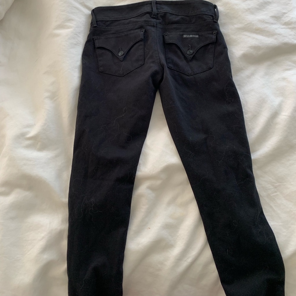 Hudson black jegging size 27
